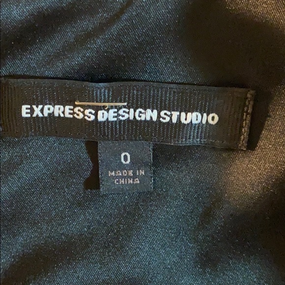 Express Black Embellished Crystal Dress - Picture 6 of 6